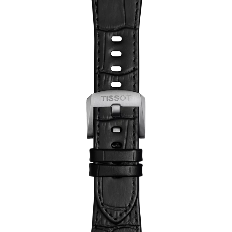 Correa Oficial Tissot PRX de piel negra 42 mm