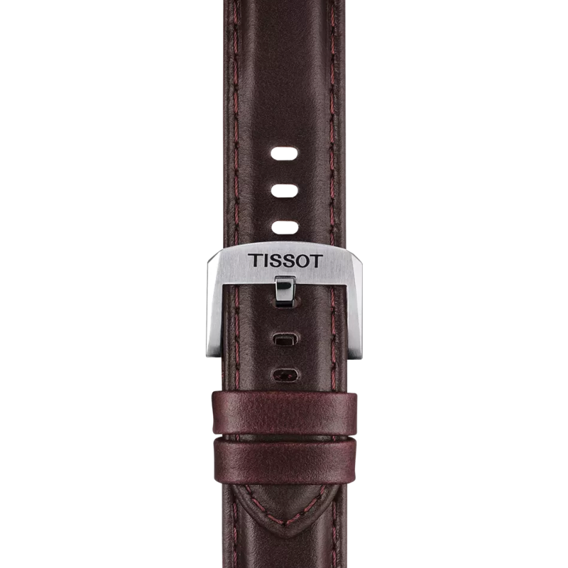 Tissot Official Brown Leather Strap Lugs 20 mm