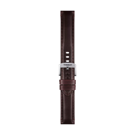 Tissot Official Brown Leather Strap Lugs 20 mm