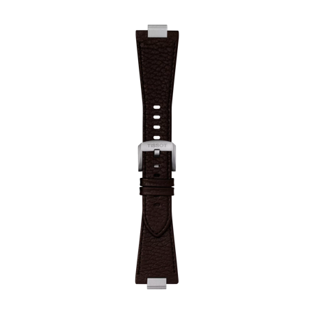 Tissot Official Brown PRX 40mm Leather Strap With Steel Endpiece