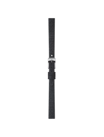 Front view of Tissot Official Black Synthetic Strap