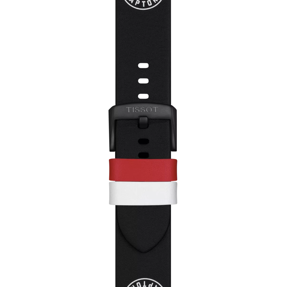 Tissot Official NBA leather strap Toronto Raptors 22mm