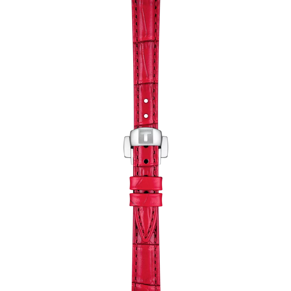 การซูมที่สายข้อมือของนาฬิกา Tissot Bellissima Small Lady