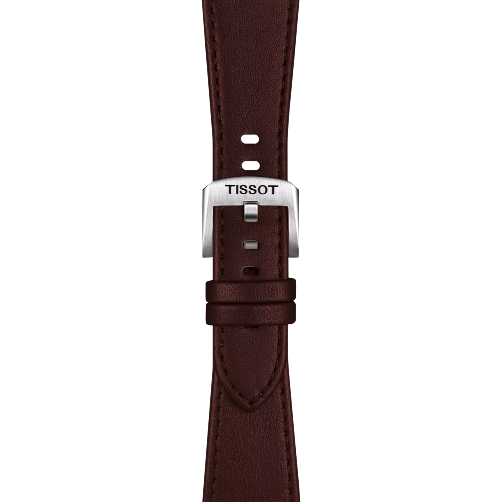 Tissot Official Brown PRX 35mm Leather Strap