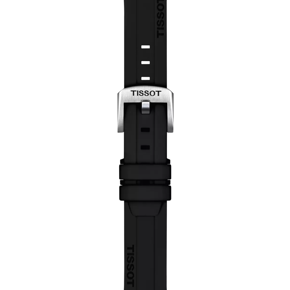 Tissot Official Orange Silicone Strap Lugs 18 mm