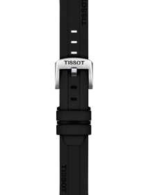 Tissot Official Black Silicone Strap Lugs 18 mm