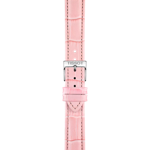 Zoom sobre Correa de cuero rosa Tissot oficial asas 16 mm
