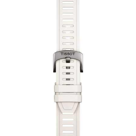 Tissot Official White Silicone Strap Lugs 21 mm