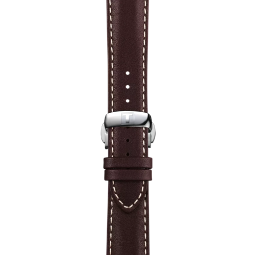 Strap zoom of the watch Tissot 紳士系列鈦游絲自動款 18K金錶圈