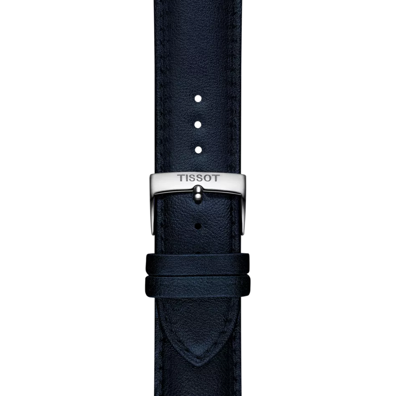 Tissot Official Blue Synthetic Strap Lugs 22 mm