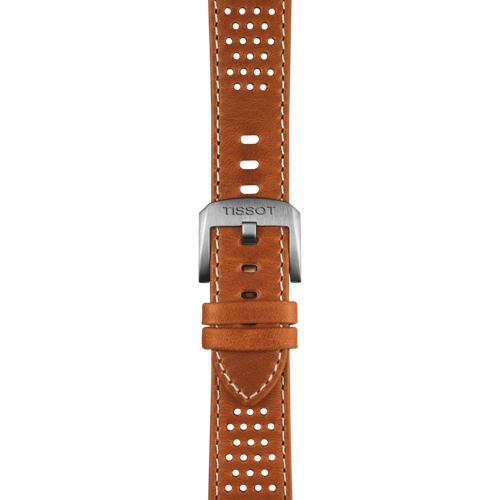 ティソ公式 ストラップ | T852041857 | ブルー レザー | Tissot