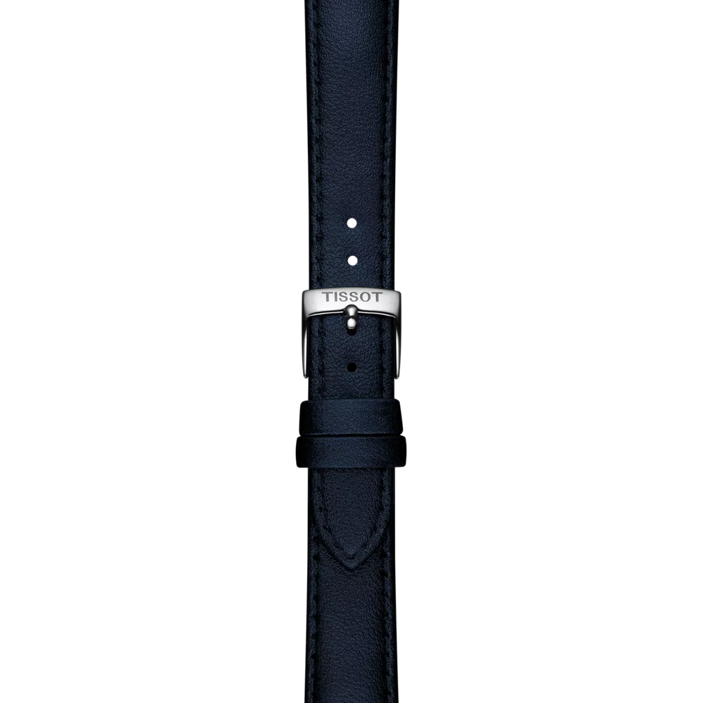 Zoom on Tissot Official Blue Synthetic Strap Lugs 16 mm