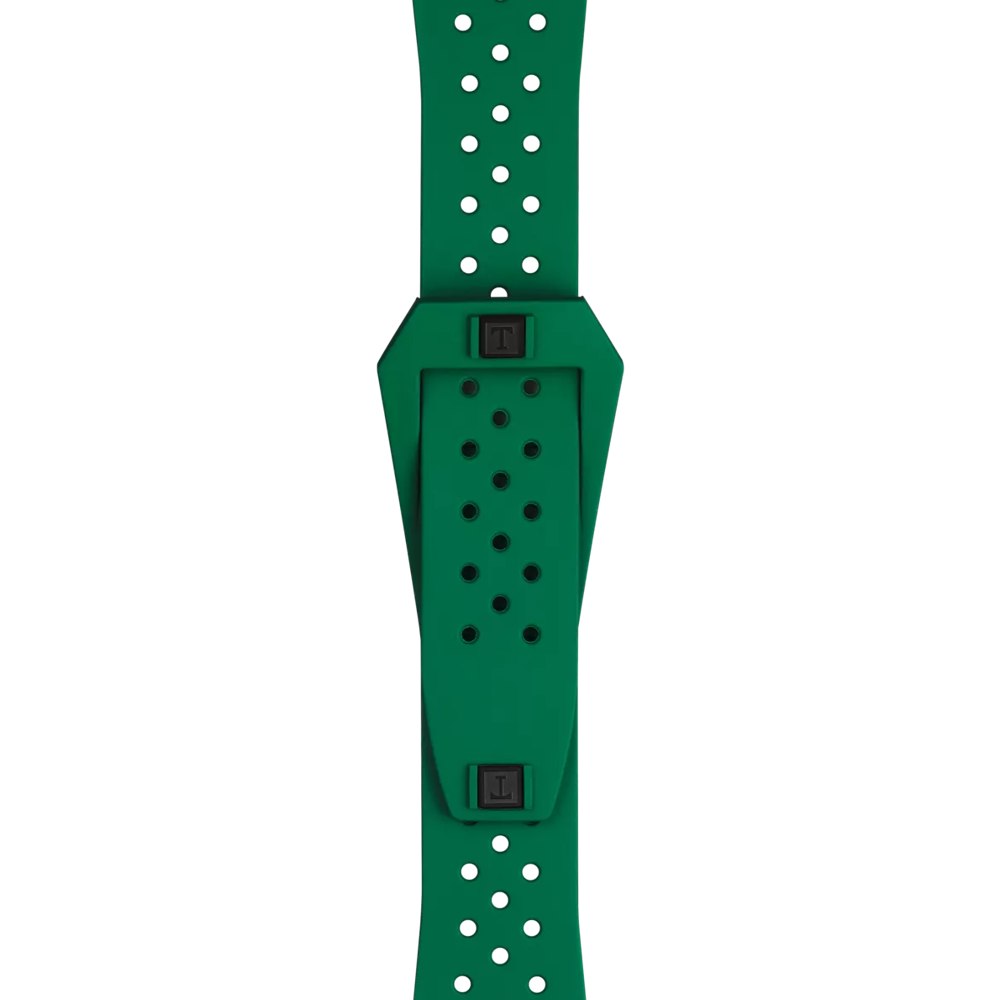 Tissot Official Green Sideral Rubber Strap