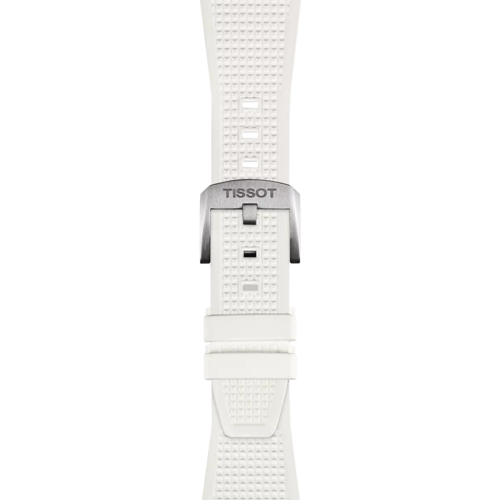 Tissot Official White PRX 40mm Rubber Strap