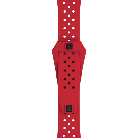 Tissot Official Red Sideral Rubber Strap