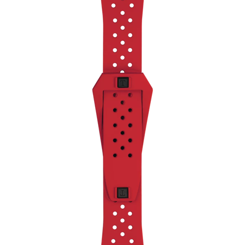 Zoom on Tissot Επίσημο κόκκινο Sideral S καουτσούκ λουράκι