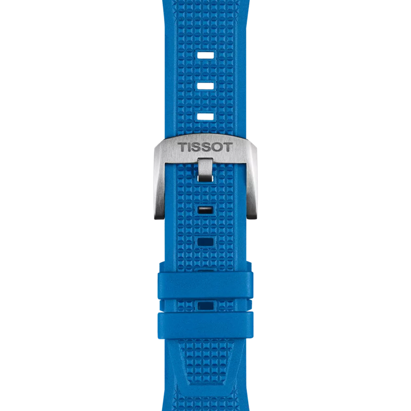 Tissot Official Blue PRX 40mm Rubber Strap