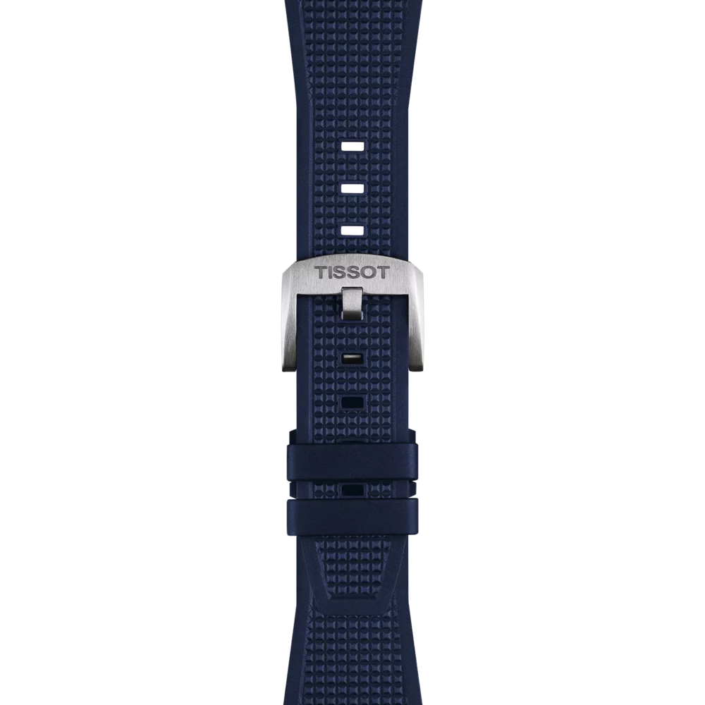 Tissot Official Blue PRX 40mm Rubber Strap