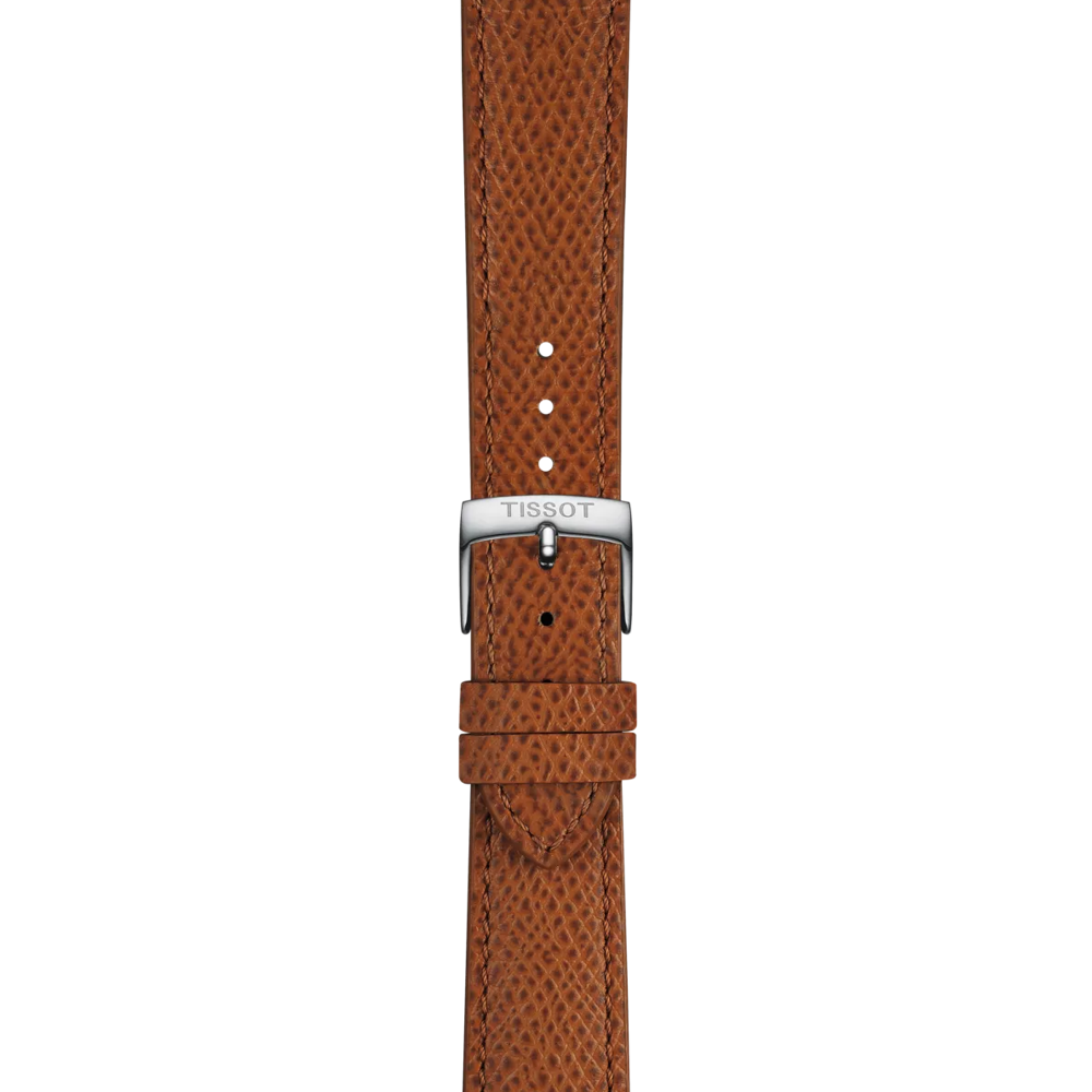 Tissot Official Brown Leather Strap 18 mm