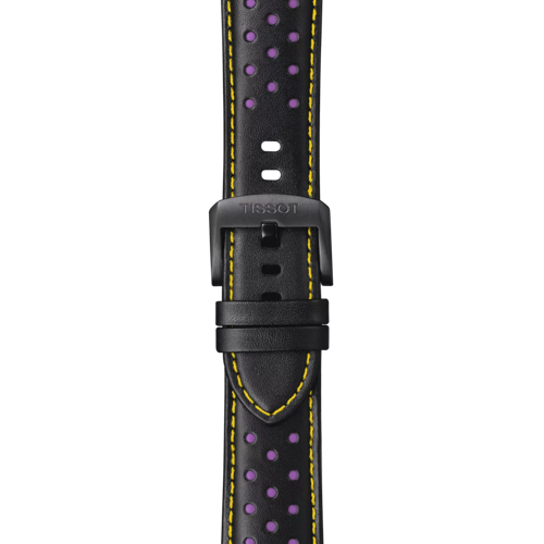 Strap zoom of the watch Tissot Chrono XL NBA Teams Special Los Angeles Lakers Edition
