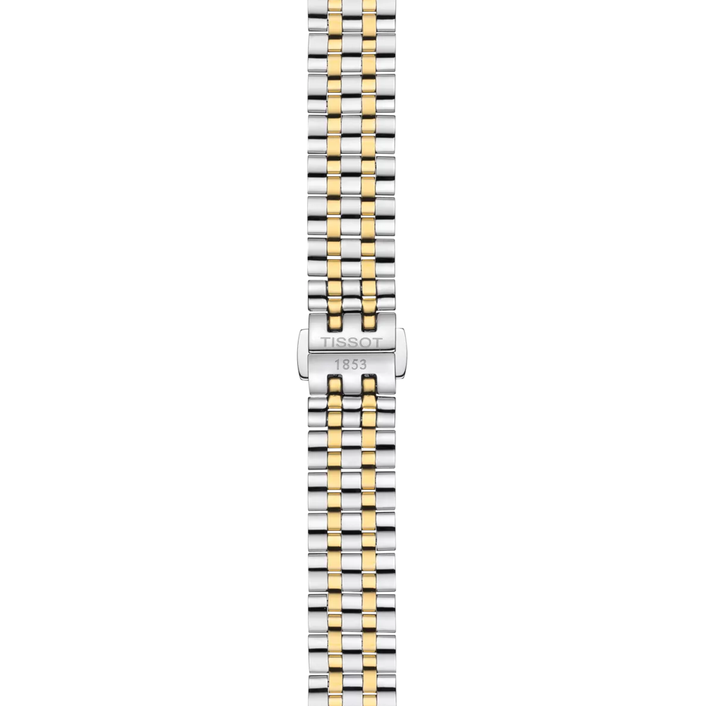 Zoom on the strap of the watch Tissot Carson Premium Lady