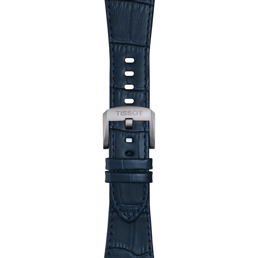 Tissot Official Blue PRX 42mm leather strap