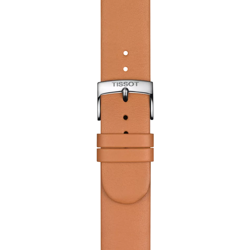 Tissot Official Brown Leather Strap Lugs 18 mm