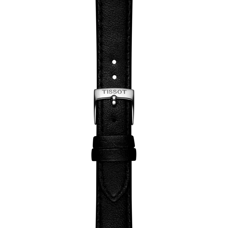 Tissot Official Black Synthetic Strap Lugs 16 mm