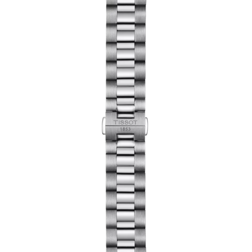 Strap zoom of the watch Tissot Gentleman Powermatic 80 Silicium Solid 18K Gold Bezel