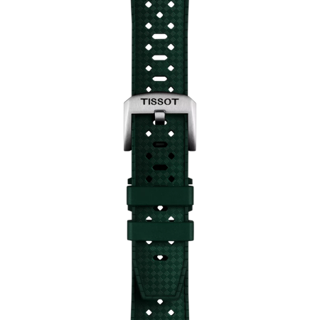 Tissot Official Green Rubber Strap 20mm