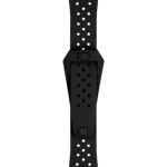 Zoom on Tissot Official Black Sideral Rubber Strap