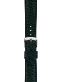 Zoom on Tissot Επίσημο πράσινο συνθετικό λουράκι 18 mm