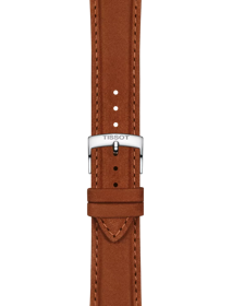 Tissot Official Camel Leather Strap Lugs 21 mm