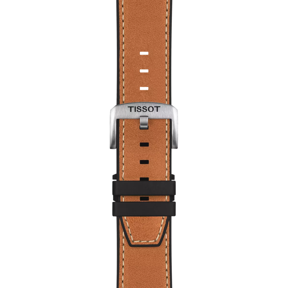 Tissot Official Brown Leather Strap Lugs 23 mm