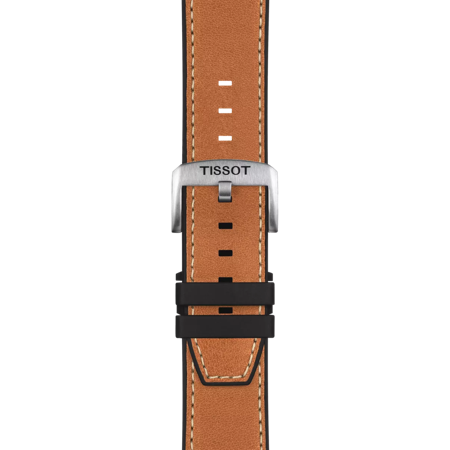 TISSOT ブラウン レザー ストラップ 23mm