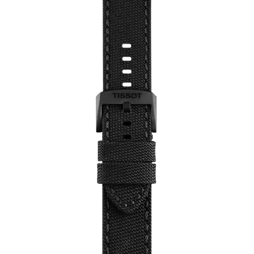 Zoom on Tissot Official Brown Leather Strap Lugs 22 mm