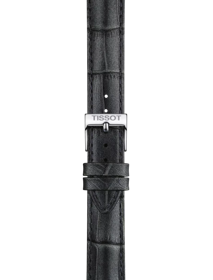 Tissot Official Grey Leather Strap Lugs 16 mm