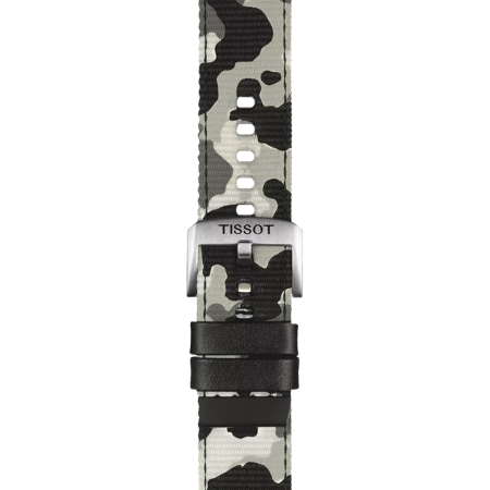 Tissot Official Khaki Textile Strap Lugs 22 mm