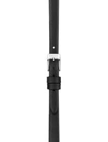 Zoom on Tissot αυθεντικό μαύρο δερμάτινο λουράκι πτερύγια 09 mm