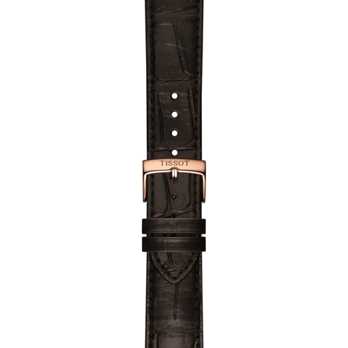 Zoom sur le bracelet de la montre Tissot Carson Premium Powermatic 80