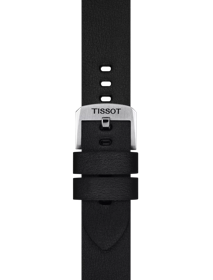 Zoom on Tissot Official Black Synthetic Strap 20 mm