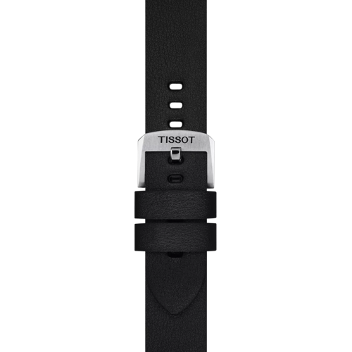 TISSOT オフィシャル ブラック ストラップ ラグ 20 mmのズーム