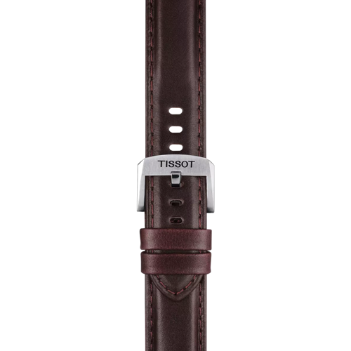 Official Tissot Strap | T852046836 | Brown Leather | Tissot