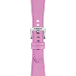 Zoom on Bracelet Officiel Tissot PRX35 Cuir Rose