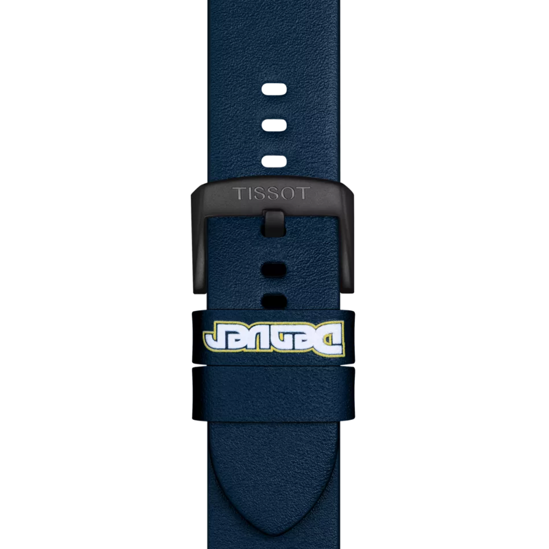 Tissot Official Blue Leather Strap Lugs 22 mm