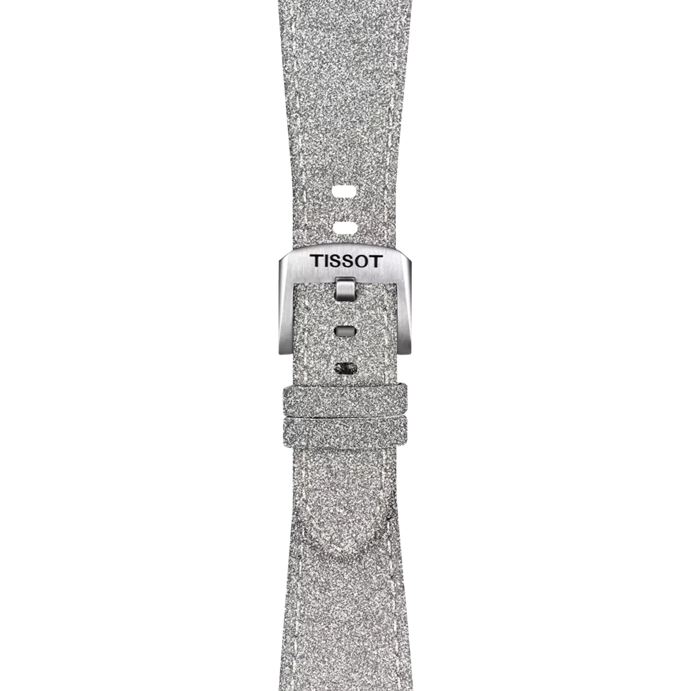 Zoom on Tissot Official Grey PRX 35mm Synthetic Strap